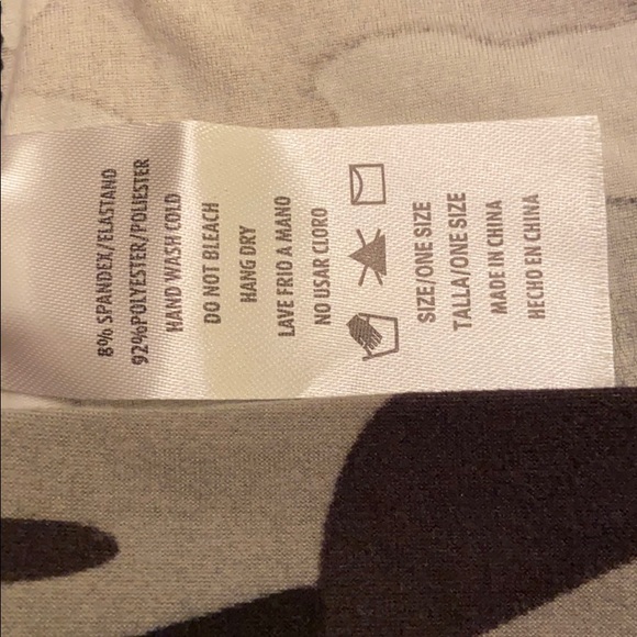 NEW! High Rise Legging Black Gray Camouflage - Picture 7 of 9